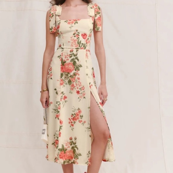 NWT Reformation Twilight Dress Corsage - Picture 6 of 8